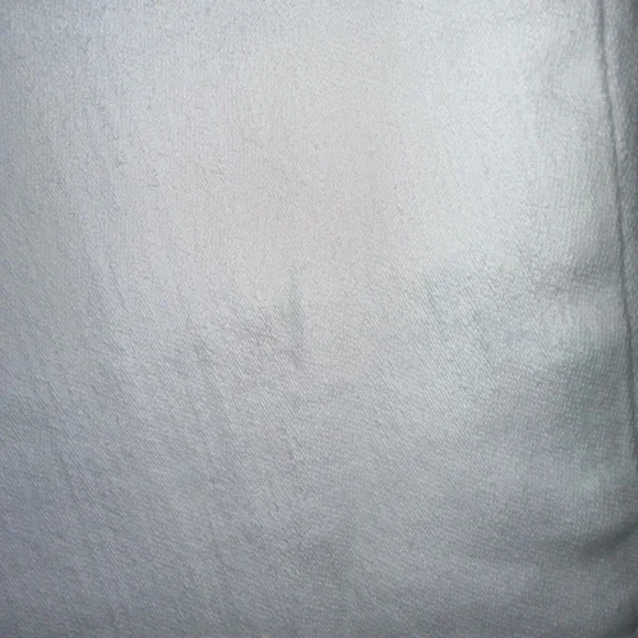 J.Crew Mid Rise Flare Crop Jeans White Raw Hem Size 28 Coastal Preppy - Picture 5 of 7